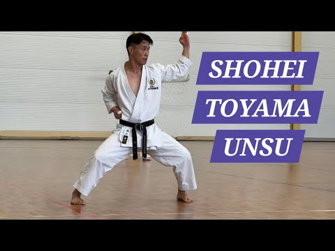 Unsu – Shotokan Kata | Sensei Shohei Toyama (JKS, 5 DAN)