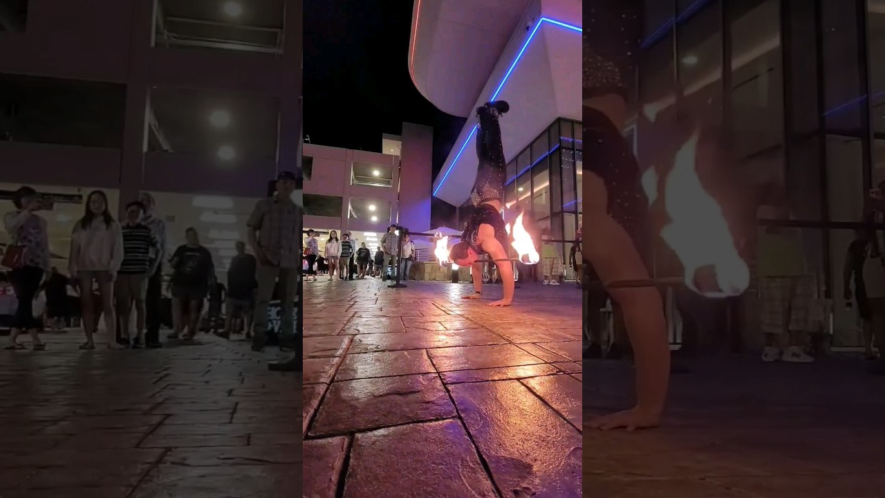 Promotional video thumbnail 2 for Fire Performer Acrobat