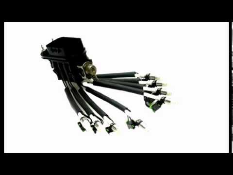 Delphi FJ10566 Fuel Injector SCPI to MFI Conversion Assembly