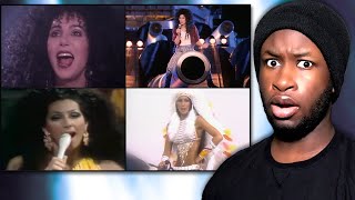 Watching CHER Music Videos For The FIRST TIME!