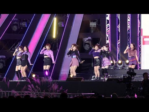171101 트와이스(TWICE) - LIKEY (라이키) [평창올림픽 G-100 콘서트] 4K 직캠 by 비몽