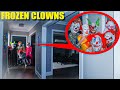 If You See These FROZEN CLOWNS TELEPORT In The PRIME CAPITOL HOUSE LEAVE BEFORE ITS TO LATE