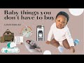 Cool Alternatives To Expensive Baby Gear
