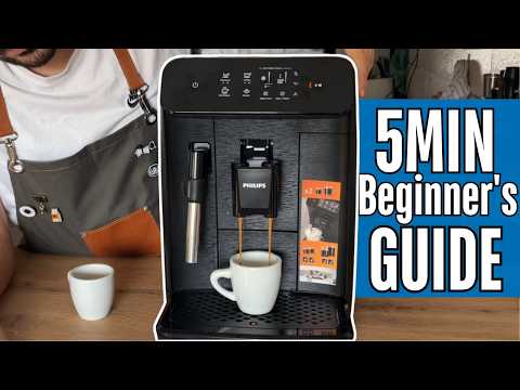 How to use Philips 1200/2200/800 Automatic Coffee Machine