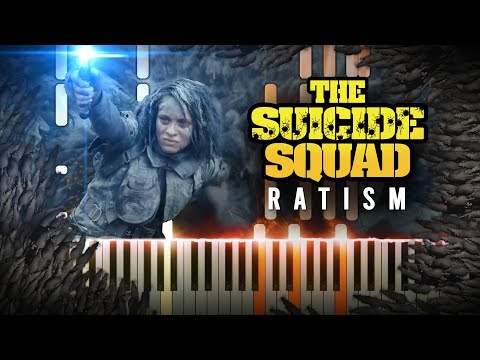 "Ratism" (Ratchatcher 2's Theme) - The Suicide Squad OST (Synthesia Piano Tutorial)+SHEETS