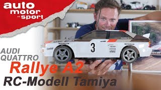 So genial wie das Original? Tamiya Audi Quattro A2 - Bloch spielt #2 | auto motor und sport