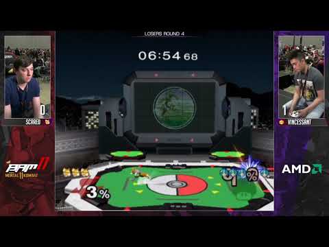 BAM11 - SSBM Singles Top 64 - Scared vs Vincessant