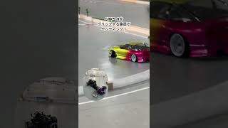 超高級車両をグリップする路面でセッティング！SHIBATA GRK5-R HRP conv. in R/C・Dream #shorts #drifting #rcdrift #つねtv #grk5r