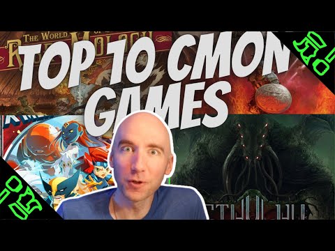 TOP 10 CMON KICKSTARTER BOARD GAMES!!
