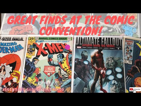 Legendary Garage Sale Finds: Comic convention Finds