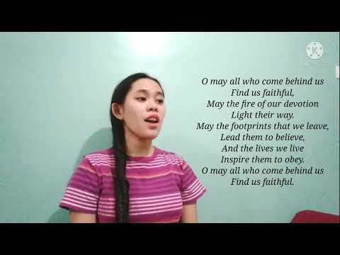 Find Us Faithful - with lyrics - Female cover - Bible Baptist Christian Songs
