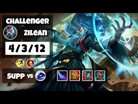 Zilean Support 11.12 Challenger Gameplay Replay - S11 (4/3/12) - BR