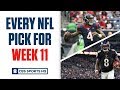 Brady Quinn and Pete Prisco make EVERY WEEK 11 NFL Pick | CBS Sports HQ