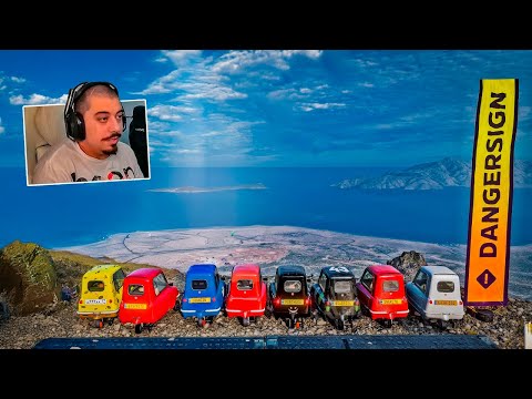 Going down the hill without brakes in the smallest car in the game - Forza Horizon 5