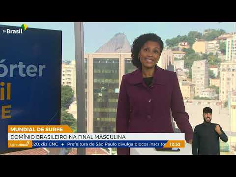 Domínio brasileiro na final masculina do Mundial de Surfe