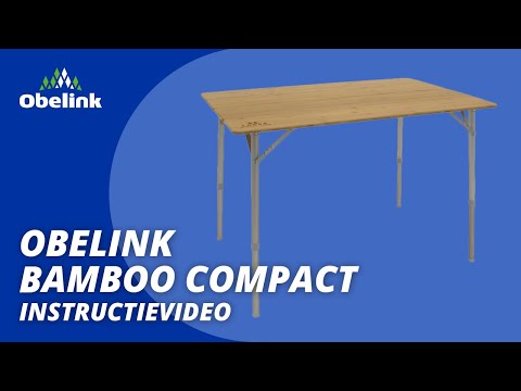Obelink Bamboo Compact 65 x 50 Campingtisch