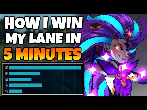 How I win lane in 5 minutes with Zoe. Then win the game. | Challenger Zoe | 13.4 - League of Legends