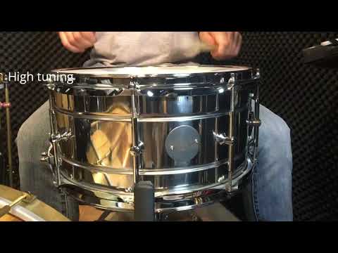 Steeldrum 13x6,5 Stainless Steel - Test
