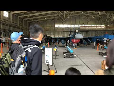 F2戦闘機 量産3号機 兵装展示