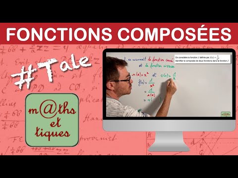 Identifier la composée de deux fonctions - Terminale