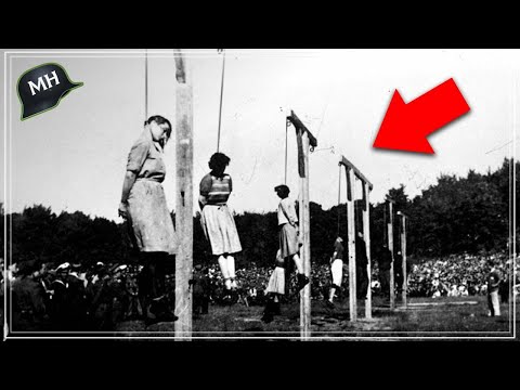 The BRUTAL EXECUTIONS of the FEMALE guards of the Stutthof camp | WWII