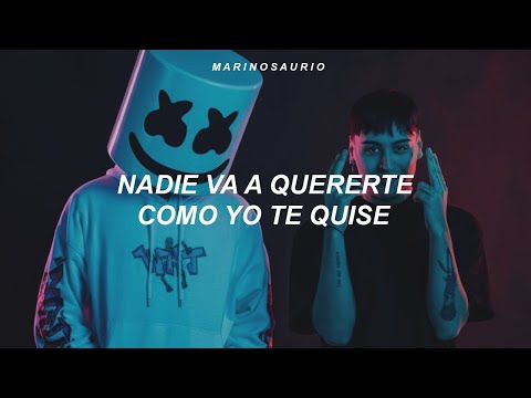 Marshmello, Tiago PZK - Como Yo :( (Letra)