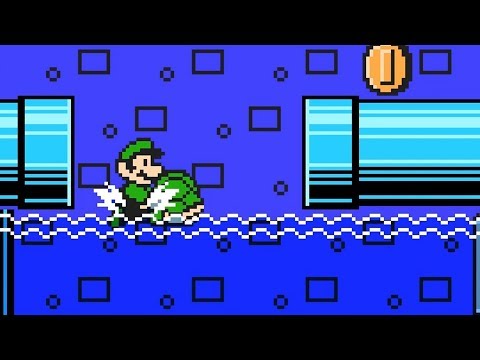 Super Mario Maker 2 🔧 Pipe Lake Castle 🔧 by Mayheim