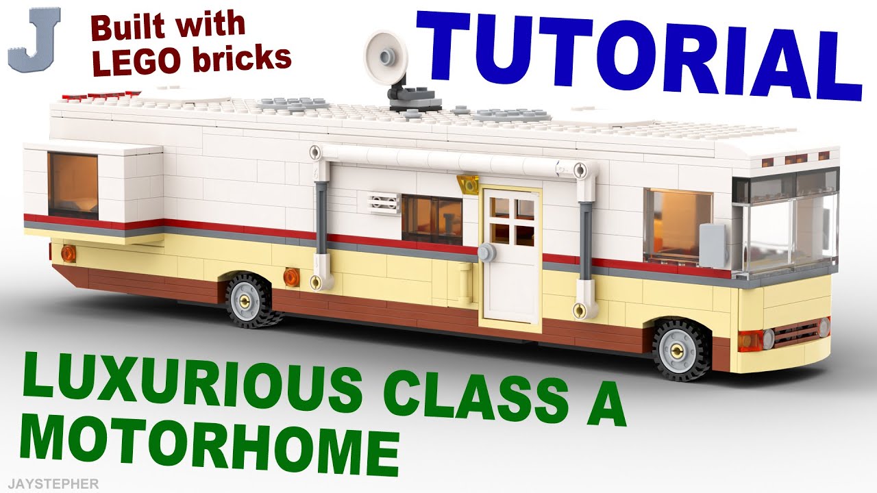 How To Build A LEGO Luxurious Class A Motorhome Tutorial