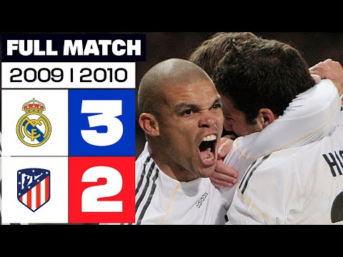 Real Madrid vs Atlético de Madrid (3-2) 2009/2010 FULL MATCH