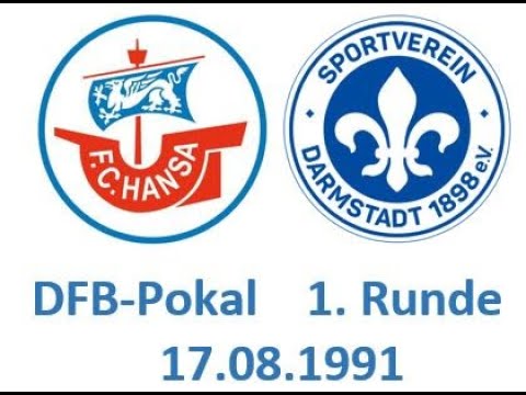 FC Hansa vs Darmstadt 98  DFB Pokal 1991/92