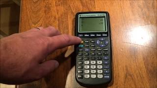 Calculator Tutorial - Intro to the TI -83 Plus