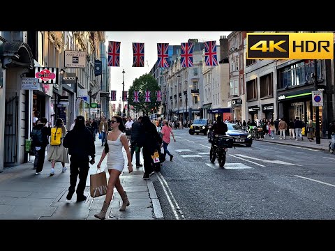 London on a Dreamy Afternoon - June 2023 | 4K HDR Summer Walking Tour