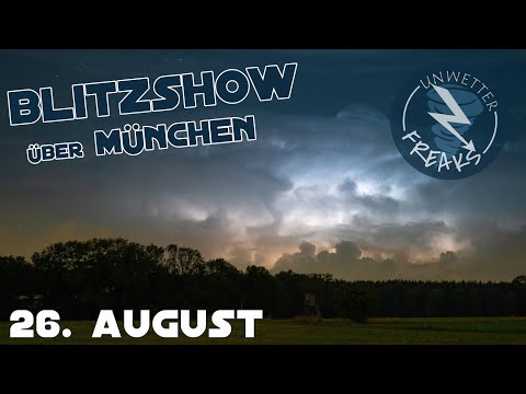 Blitzspektakel über München  | Stormchasing 2022 ⛈