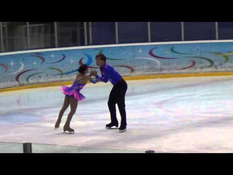 Russian test skate Rublevka 17 08 2013 Lina Fedorova - Maxim Miroshkin SP 00472