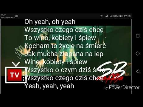 Zelo ft-Białas--wino kobiety i śpiew z tekstem