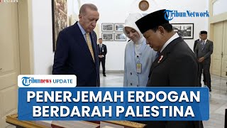 VIDEO Sosok Wanita Berhijab yang Selalu di Samping Erdogan, Ternyata Penerjemah Berdarah Palestina