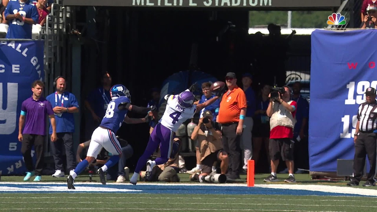 Myles Price TOUGH Touchdown grab