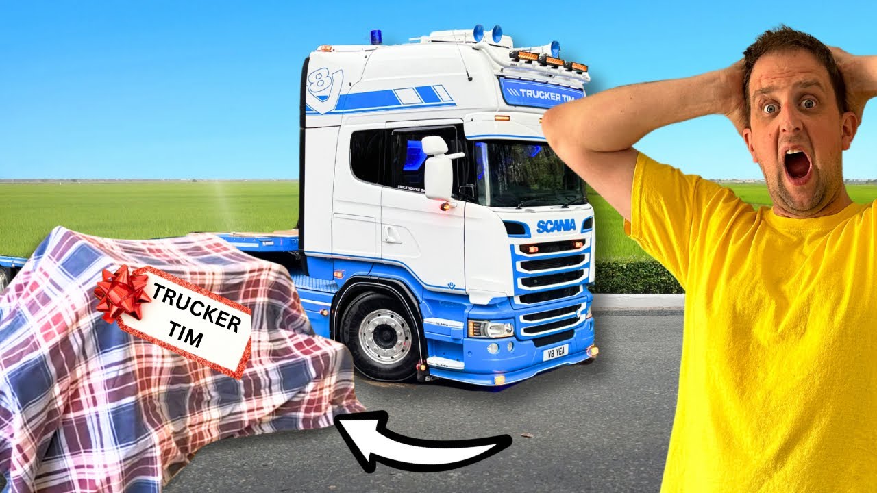 A SURPRISE BACK LOAD! | WHAT AN AWESOME GIFT!! | #truckertim
