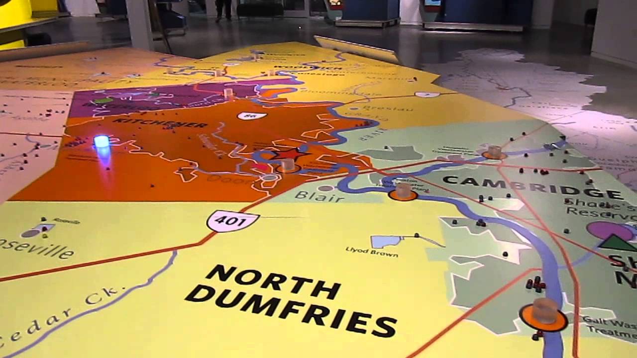 Interactive LED Map-RMA Technologies Inc.