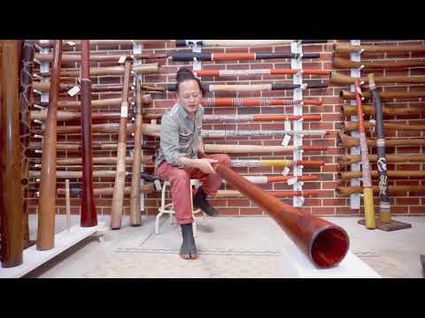 Injarrah wood slide didgeridoo (4703)