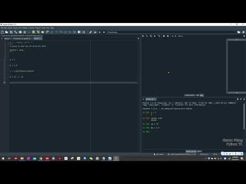 L1.1 - Introduction to Spyder (python IDE)