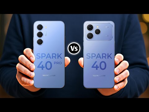 Tecno Spark 40 Pro 4G Vs Tecno Spark 40 4G - Full Comparisons
