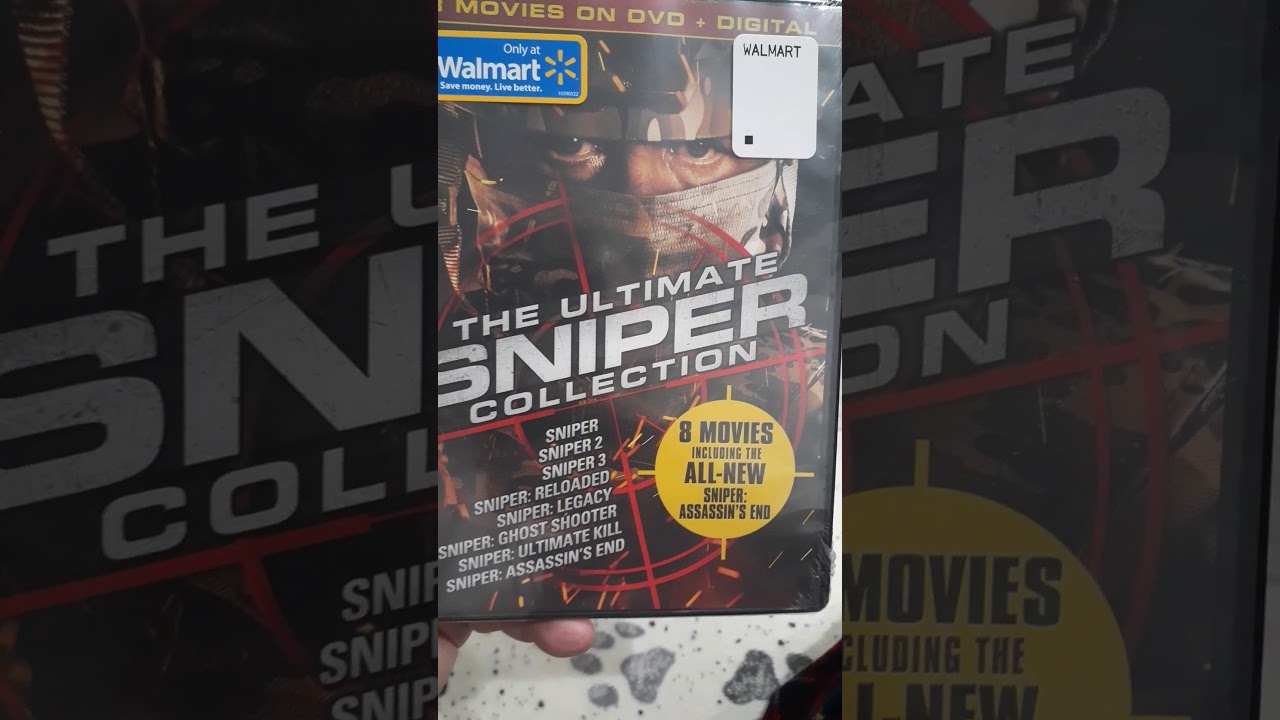 Unboxing  : Sniper 8 Pack of Movies Walmart Exclusive