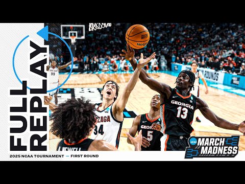 Gonzaga vs. Georgia - 2025 NCAA men's first round | FULL REPLAY