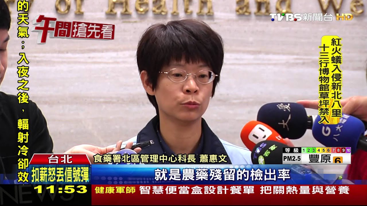 農藥殘留！食藥署邊境檢查　日不合格率高