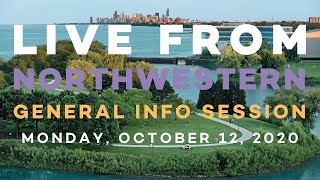 Northwestern Admission Information Session (October 12, 2020)