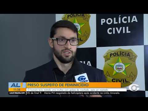 Homem é preso suspeito de matar mulher em São Luís do Quitunde - 28/05/26