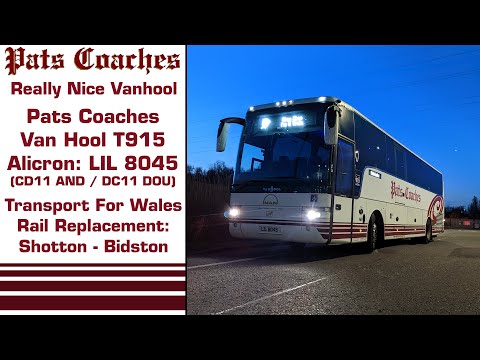 (Really Nice) Pats Coaches Van Hool T915 Alicron: LIL 8045