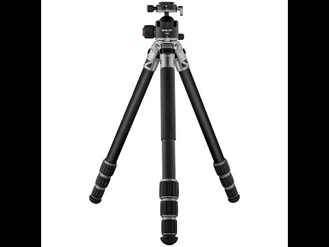 Kingjoy C83+T30X Professional Carbon Fiber Tripod with low gravity head for DSLR Camera