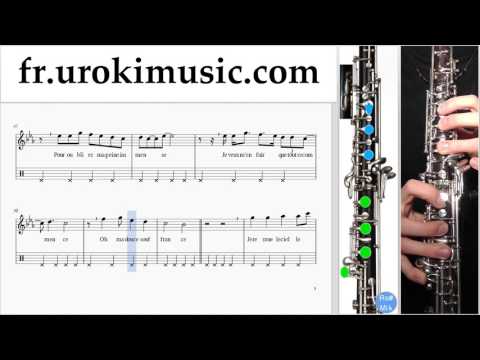 Comment Jouer du Hautbois Indila - Dernière Danse Tab Tablature Partie#2 um-i829